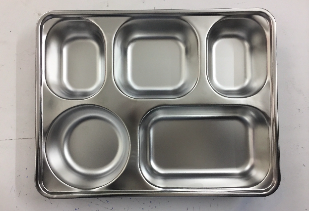 Khay 5 ô inox Ấn Độ A521